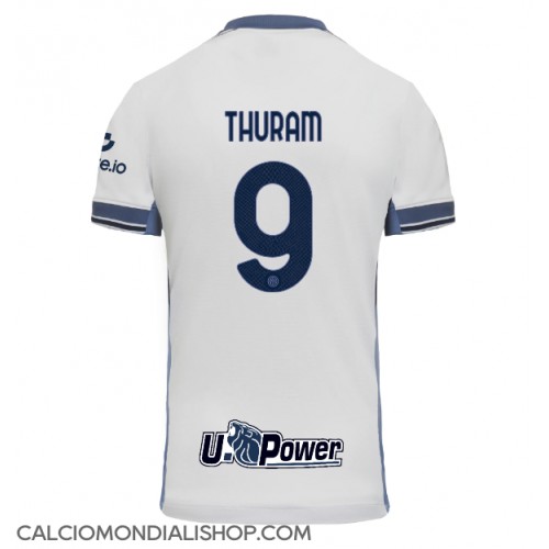 Maglie da calcio Inter Milan Marcus Thuram #9 Seconda Maglia 2024-25 Manica Corta